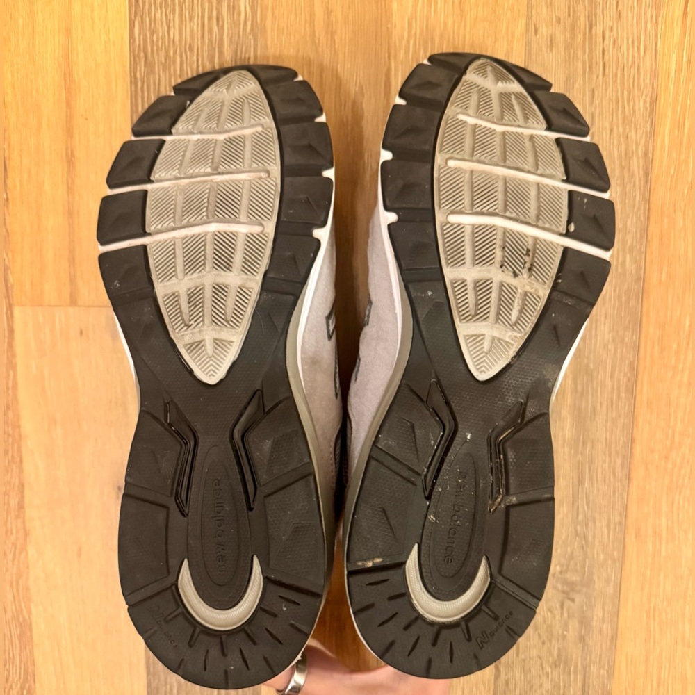 New Balance Men’s 990 GL5 Gray and White Athletic Shoes Size 12 Like New - Picture 7 of 10